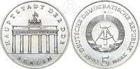 DDR 5 Mark 1990 Gedenkm&uuml;nze Berlin, Brandenburger Tor pr&auml;gefrisch 11.55 US$  +  63.51 US$ shipping