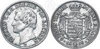 Sachsen 1/6 Taler Sachsen Albertinische Linie - König Johann 1854-1873 -