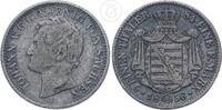 Sachsen 1/6 Taler Sachsen Albertinische Linie - König Johann 1854-1873 -