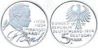 Deutschland BRD 5 Mark 5 Deutsche Mark - 250. Geburtstag von Immanuel Kant -