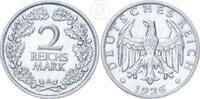 Deutschland - Weimar 2 Mark Weimarer Republik - 2 Reichsmark Kursmünze -