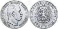 Deutsches Kaiserreich - Preussen 5 Mark 5 Reichsmark Kaiser Wilhelm I -