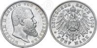 Würtemberg 5 Mark Wilhelm II -