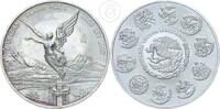 Mexiko 2 Onzas 2 Unzen Silber Libertad - Siegesgöttin - 2 oz Silber -
