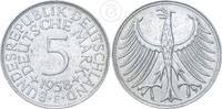 Deutschland BRD 5 Mark 5 Deutsche Mark Silberadler - Heiermann 5 DM -