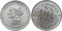 Deutschland - Weimar 3 Mark Weimarer Republik - 3 Reichsmark Freiherr vom und zum Stein -