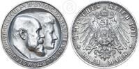 Württemberg 3 Mark 3 Reichsmark König Wilhelm II (1891 bis 1918) -