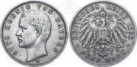 Deutsches Kaiserreich - Bayern 5 Mark 5 Reichsmark König Otto (1886-1913) -
