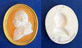 Deutschland - Göttingen Porzelllanmedaille Professoren der Universität Göttingen - J. H. C. von Selchow, Hofrat -