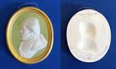 Deutschland - Göttingen Porzelllanmedaille Professoren der Universität Göttingen - G. Ch. Lichtenberg, Philosoph -