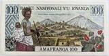 Rwanda 100 franc 1978 UNC