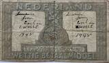 Nederland vijf gulden 1944 souvenir from the allied troops annotation F