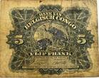 Belgian Congo five franc 1949 F