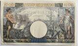 France 1000 franc 1944 AU