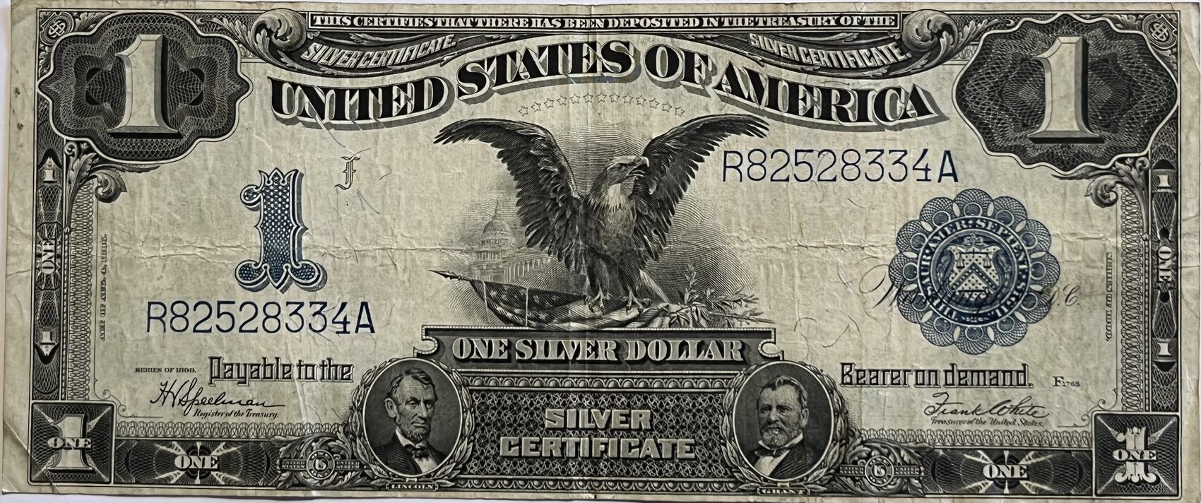 1923 1 Dollar Silver Certificate VF