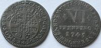 German States (Paderborn) 6 pfennig Clemens August von Bayern (1719-1761) -