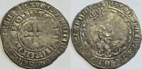 Graafschap Holland (Dordrecht) dubbele groot of plak Willem V van Beieren (1350-1389) uit muntvondst ‘Kapel tot Heese’ -