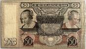 Nederland 50 gulden in PMG slab -