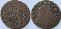 France (Orange) double liard Frederick Henry (1625-1647) -