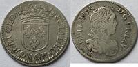 France (Orange) 1/12e Ecu William Henry (1650-1702) -