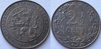Nederland 2,5 cent superbe with original lustre -