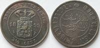 Nederlands-Indië 2,5 cent graffiti -