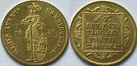 German States (Hamburg) gold ducat attractive lustrous coin! -