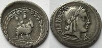 Roman Republic denarius MN.Fonteius CF, with nice patina -