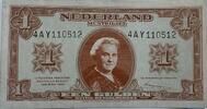 Nederland een gulden 1945 misprint with blanco backside (ex collection V... 109.94 US$  +  173.59 US$ shipping
