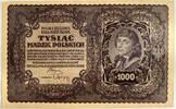 Poland 1000 marek 1919 AU/UNC 45.02 US$  +  173.14 US$ shipping