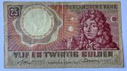 Nederland 25 gulden Rare 5ZY serialnumber -