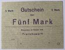 Duitsland (Frerichswerft) Vijf Mark -