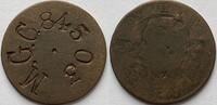 Frankrijk Ten Centime Used as dog tag (trench art, unique piece) -