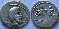 Roman Republic denarius L.Titurius LF. Sabinus (89 BC) -