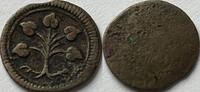 German States (Lindau) pfennig one side struck -
