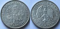 Germany five reichsmark some lustre -