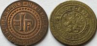 België (Gent) one franc struck during the German occupation -