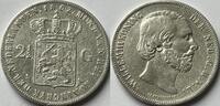 Nederland 2,5 gulden variant zonder punt -