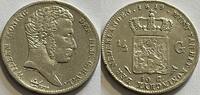 Nederland een gulden very rare date -
