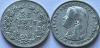 Nederland 25 cent betere variant met schuin muntmeesterteken -