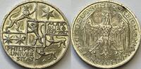 Weimar Republic 3 mark some original lustre -