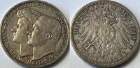 Germany (Saxe-Weimar-Eisenach) 3 mark Wilhelm Ernst (1901-1918) superbe with beautiful patina! -