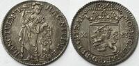 Noordelijke Nederlanden (Utrecht) halve gulden of tien stuiver superbe with patina! -
