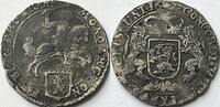 Noordelijke Nederlanden (Overijssel) 1/2e zilveren rijder wreck treasure VOC ship ‘de liefde’ (exceptional rare date, ex Glindining 1969) -