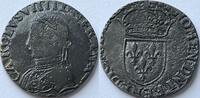 France demi teston Charles IX (1560-1574) clipped -