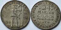 German States (Brunswick-Wolfenbuttel) 24 mariagroschen or gulden Anton Ulrich (1704-1714) attractive coin with nice toning -