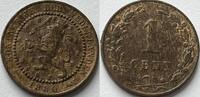 Nederland een cent with original lustre -