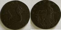Great-Britain halfpenny token -
