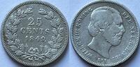 Nederland 25 cent rare date -