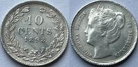 Nederland tien cent with a lot of original lustre -